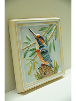 Зимородок (панно)