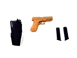 Glock с кобурой и 2 магазина 1/6 (FS-73030) - FLAGSET