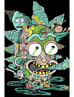 Плакат  Рик и Морти  ,  Rick and Morty  № 15
