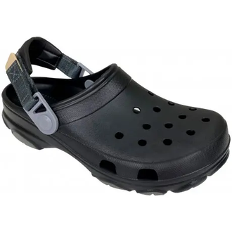 CROCS CLASSIC ALL TERRAIN CLOG ЧЕРНЫЕ С СЕРЫМ