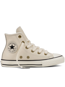 Кеды Converse белые высокие зимние с мехом 653367C фото
