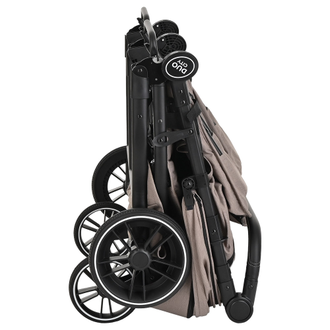 Коляска прогулочная для двойни Pituso Duocity Cappuccino / Капучино