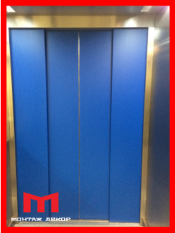 Брендирование лифтовых кабин, створок, дверей, напольные наклейки в лифт
