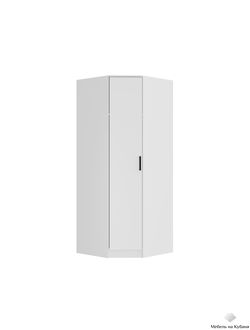 Фьюжн ШКУ-04 шкаф угловой Белый