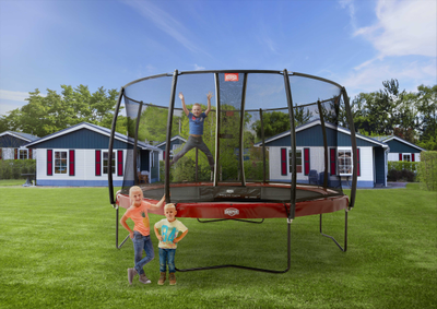 Батут BERG Elite Red 330 + сетка Deluxe