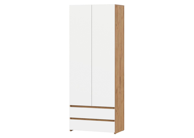 Некст прихожая Дуб Золотой / Белая шагрень