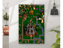 Перекидной календарь Герои меча и магии, Heroes of Might and Magic №15