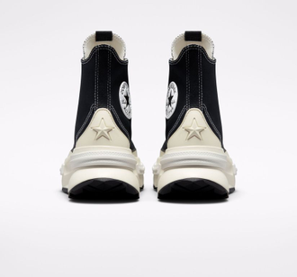 Кеды Converse Run Star Legacy CX черные на платформе