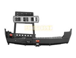 Задний силовой бампер серии Трофи на SsangYong Kyron 2007-2015 (03.193.03)