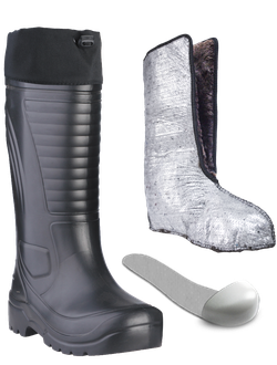 Сапоги ЭВА мужские зимние NORD (SARDONIX) -60С, с п/п и п/с, с чулком и манжетой