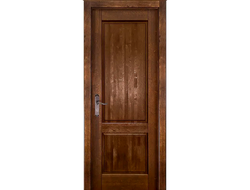 Дверь межкомнатная М5, тонированный массив ольхи