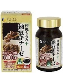 Fine Japan Наттокиназа 6600FU 90 капс на 30 дней