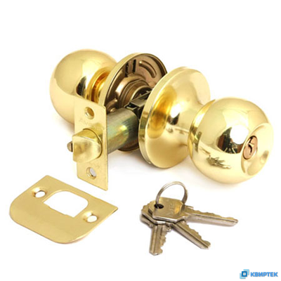 Ручка-защёлка дверная 6072-01 золото купить в Челябинске | КВИРТЕК