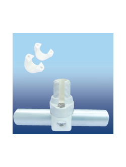 Крепление для GPS-антенны на рейку/трубу Glomex RA175 из армированного нейлона