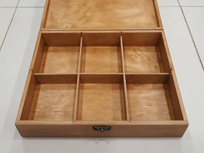 Коробка 20 ячеек, для коллекции камней и минералов