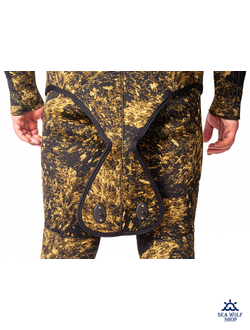 Гидрокостюм неопрен 7мм Sargan "СИВУЧ КАМО RD2.0" р.ML-50