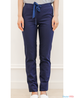 Брюки-слимы DOCLIKE SLIM DL233 Синие