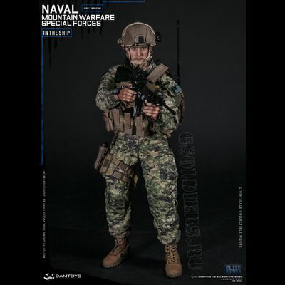 Коллекционная фигурка 1/6 NAVAL MOUNTAIN WARFARE SPECIAL FORCES (78051) - DAMTOYS