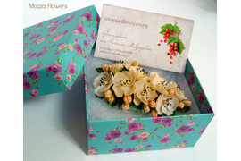 Заколка с яблоней "Винтаж"