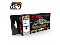 Ammo MIG: Набор акриловых красок: Немецкая техника, конец войны