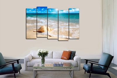 Модульная картина "Теплые волны"