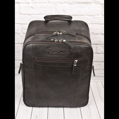 Кожаный рюкзак Cossira brown (арт. 3048-04)