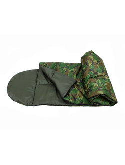 Спальный мешок c подголовником Fish3 220(180+40)*70см камуфляж -20С