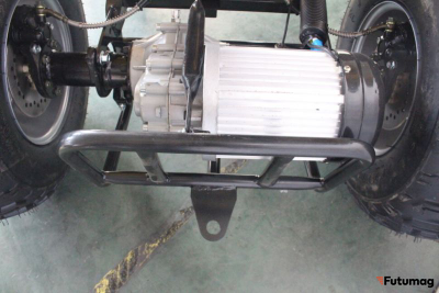 Квадроцикл GreenCamel Sahara A2230 (72V 2200W R10 Дифференциал) армейский желтый