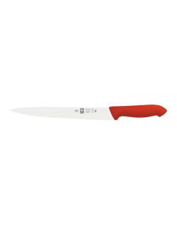 Нож для мяса 250/380 мм. красный HoReCa Icel /1/6/