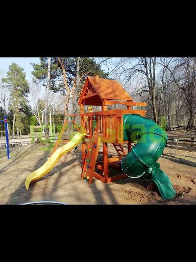 Детская площадка IgraGrad Шато с трубой (Дерево)