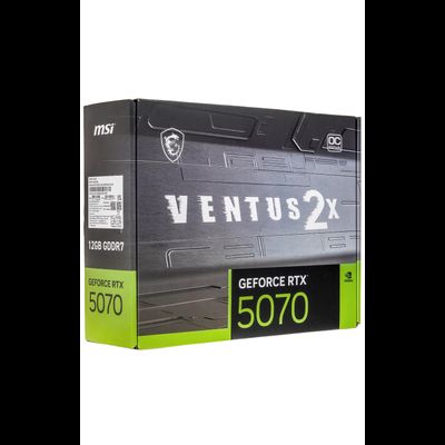 Видеокарта MSI GeForce RTX 5070 Ventus 2X OC 12GB