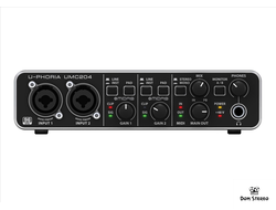 Звуковая карта BEHRINGER UMC204HD фото на domstereo.ru
