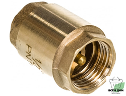 ТоварКлапан обратный 1" (латунный золотник)