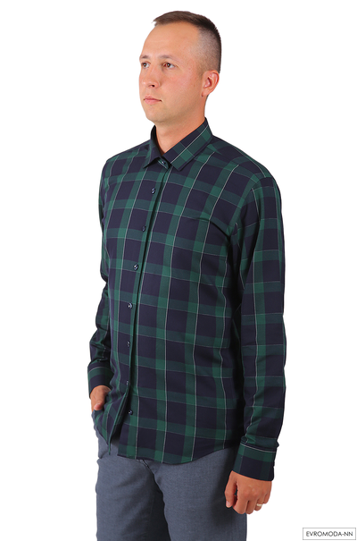 Рубашка мужская Оскар-time Slim 86550