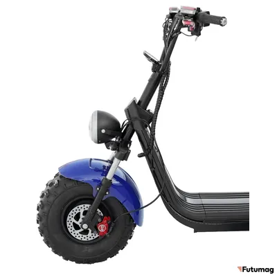 Электроскутер IKINGI X7 PRO OFF-ROAD Синий