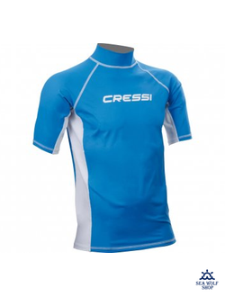 Футболка Cressi RASH GUARD Лайкра синяя, р.XL-52