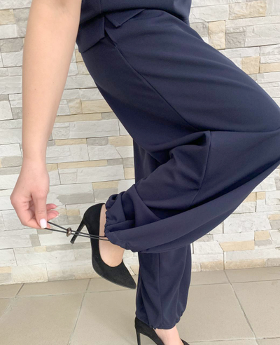 Брюки 683-0323 синий