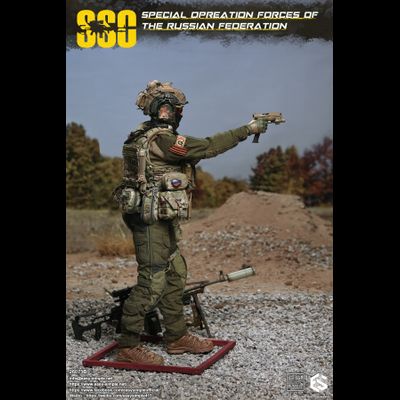 ПРЕДЗАКАЗ - Пулеметчик ССО РФ - Коллекционная ФИГУРКА 1/6 scale Special Operation Forces of The Russian Federation (SSO) (26075B) - Easy&amp;Simple ?ЦЕНА: 26300 РУБ.?