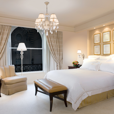 10054/5 белый с золотом/прозрачный хрусталь Strotskis Eurosvet