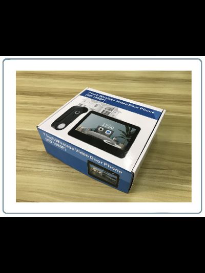 Автономный беспроводной комплект (сенсорный монитор 7&quot; + панель вызова) с DVR + модуль управления электронным замком, HD (Acebell)