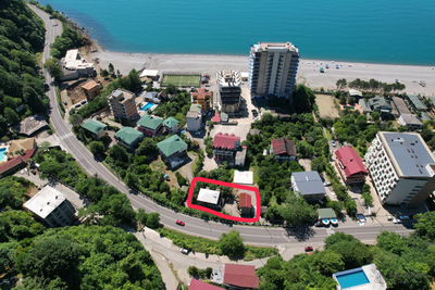 Продаётся земельный участок в пригороде Батуми - Квариати. в 70-и метрах от моря! 500$/M2