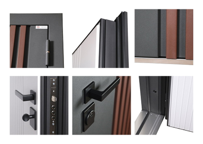 Стальная дверь   Nord (терморазрыв 3к). Заказная модель.