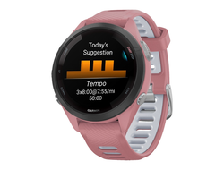 Garmin Forerunner 265S Light Pink Case with Light Pink/Whitestone Band (010-02810-05 / 010-02810-15 / 010-02810-55)