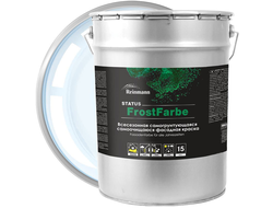 Краска фасадная всесезонная для наружных работ REINMANN Status FrostFarbe Бесцветная база C 9 л