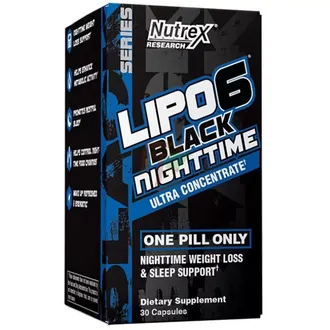LIPO-6 BLACK NIGHTTIME UC 30caps