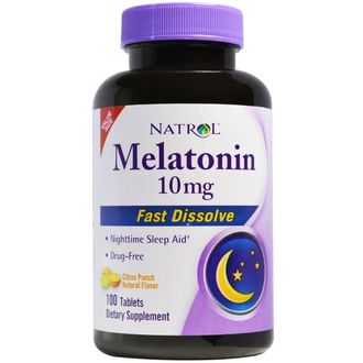 (NATROL) Melatonin 10 мг - (60 табл)