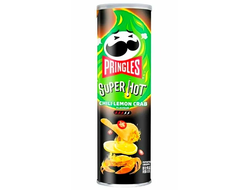 Принглс со вкусом чили лимон краб 110г Китай