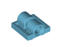 Plate, Modified 2 x 2 with Pin Holes, Medium Azure (2817 / 6138487)