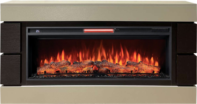 Линейный электрокамин Норман SL-BL с очагом Joker 45