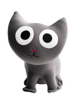 Игрушка-антистресс "Котенок Смоки" 35см